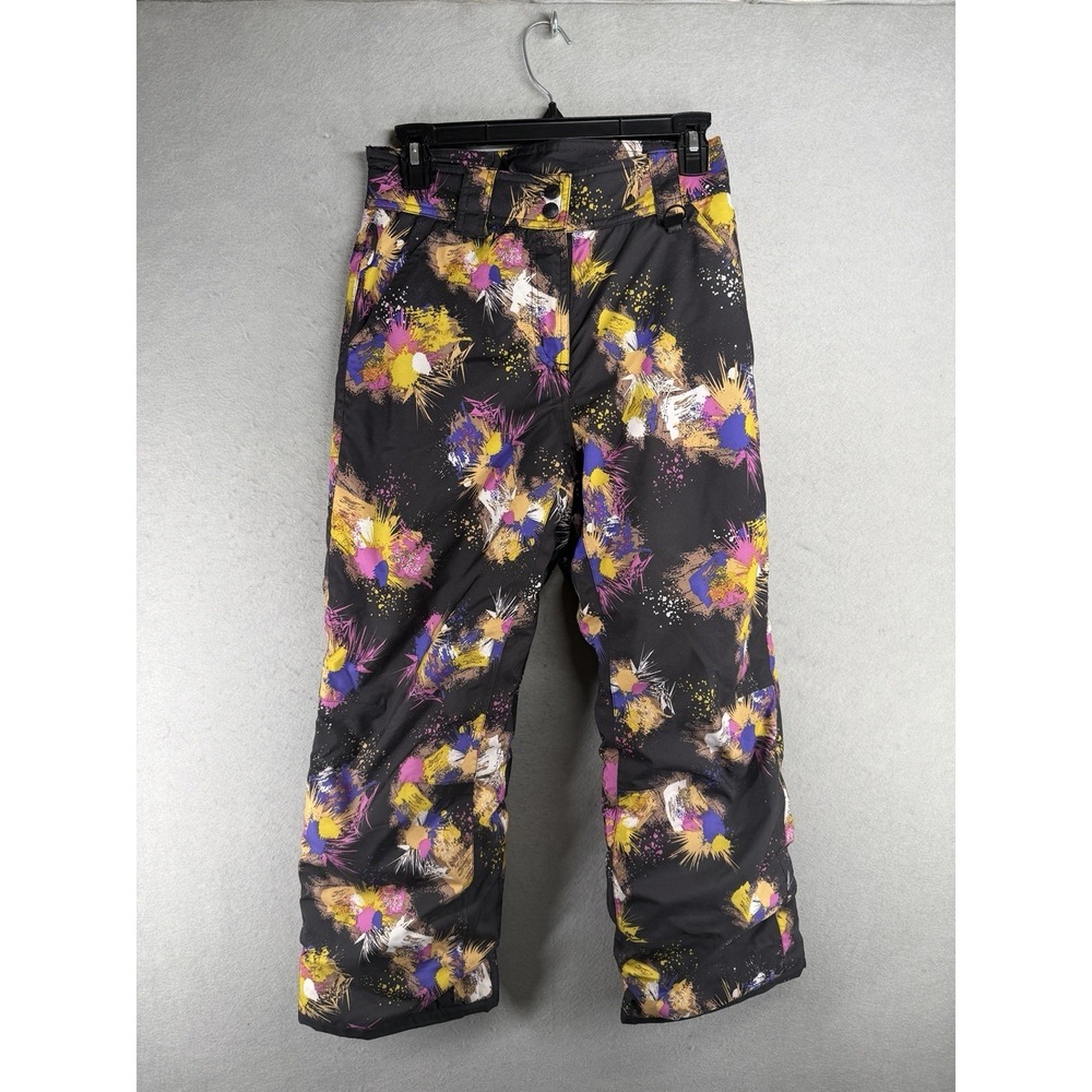 Boulder Gear Mens M Waterproof‎ 8720R Ski Pants Paint Splatter Graffiti black
